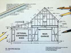 Expandable Small Garage Plan